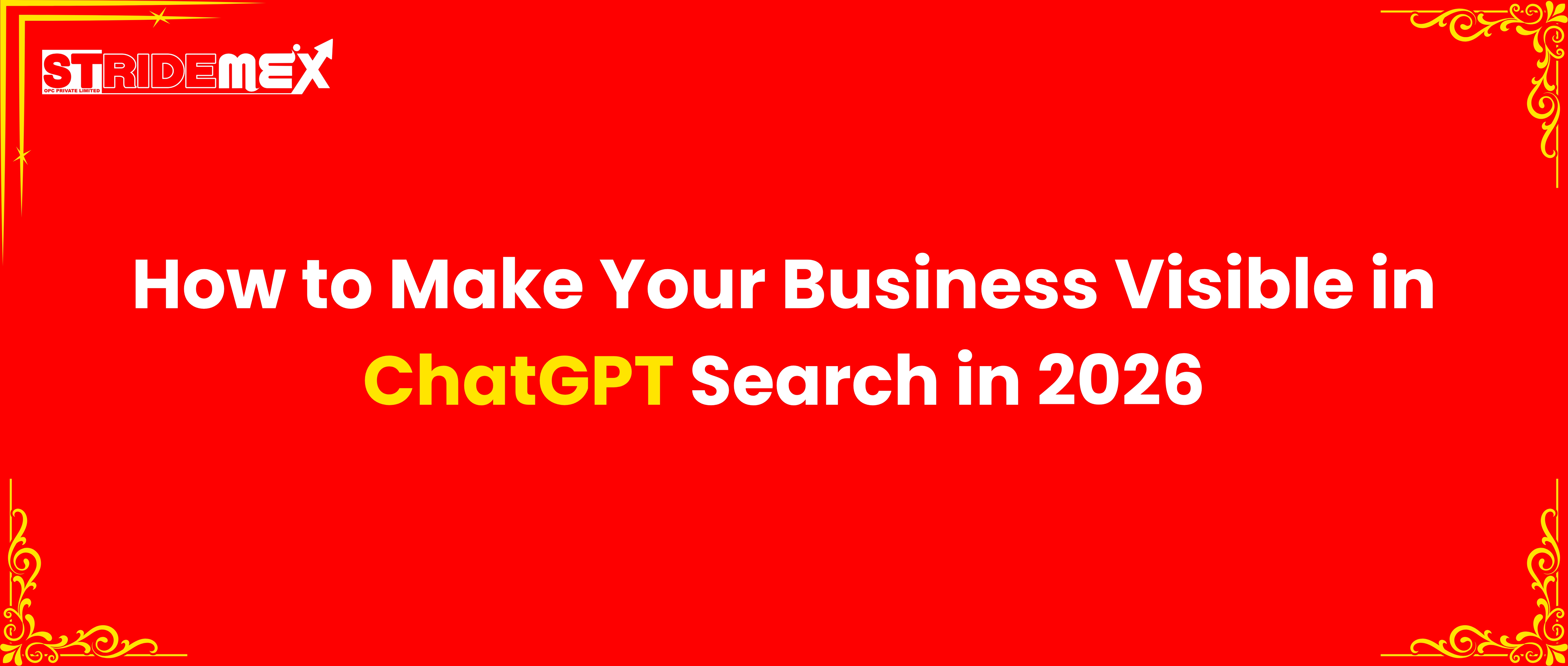 How to Make Your Business Visible in ChatGPT Search in 2026